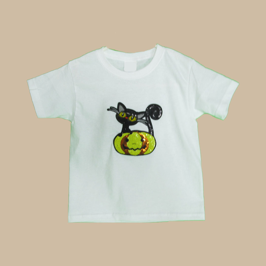 Playera blanca cheap cuello redondo niño